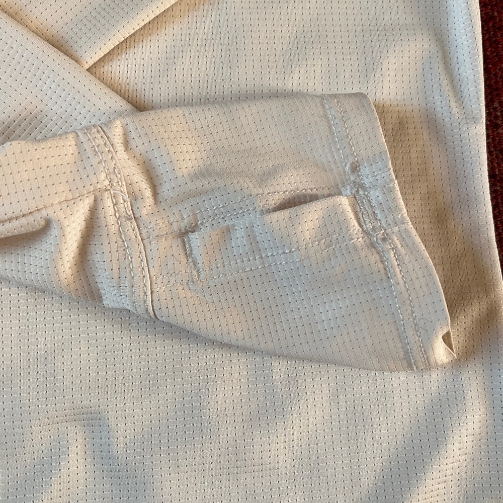 Tracksmith White and Light Blue Women's Shirt - Picture 4 of 7